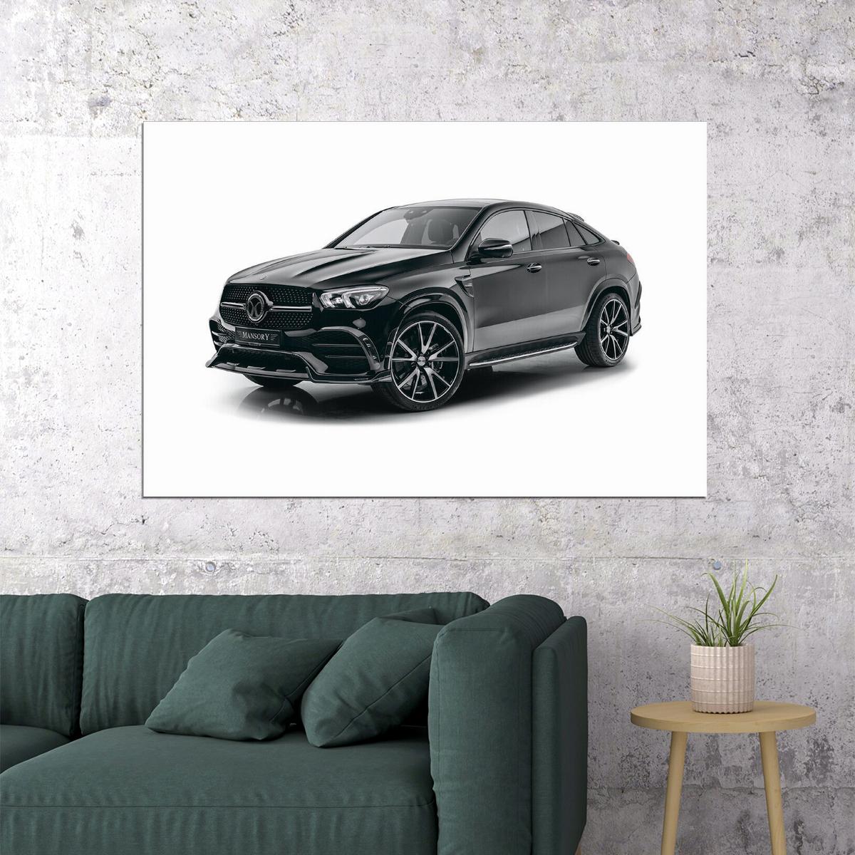 Mansory Mercedes-benz Gle-klasse Poster Wall Art Print Home Wall Decor