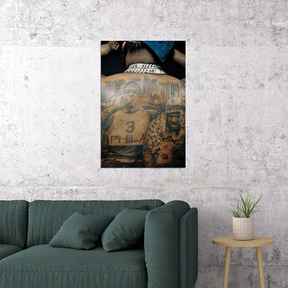 Maxo Kream Weight Of The World Music Album Poster Wall Art Print Home Wall Decor - xonomax