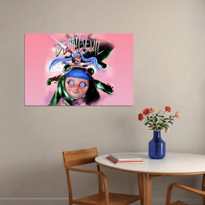 Singer Ashnikko Demidevil Music Album Poster Wall Art Print Home Wall Decor - xonomax