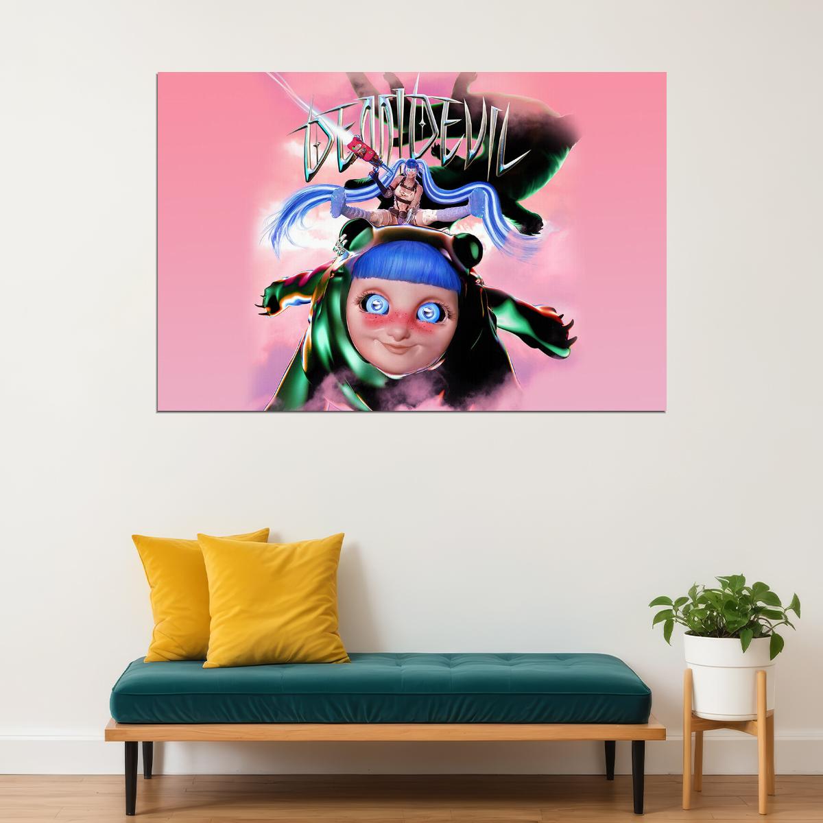 Singer Ashnikko Demidevil Music Album Poster Wall Art Print Home Wall Decor - xonomax