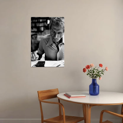 Greek Composer Iannis Xenakis Poster Wall Art Print Home Wall Decor - xonomax