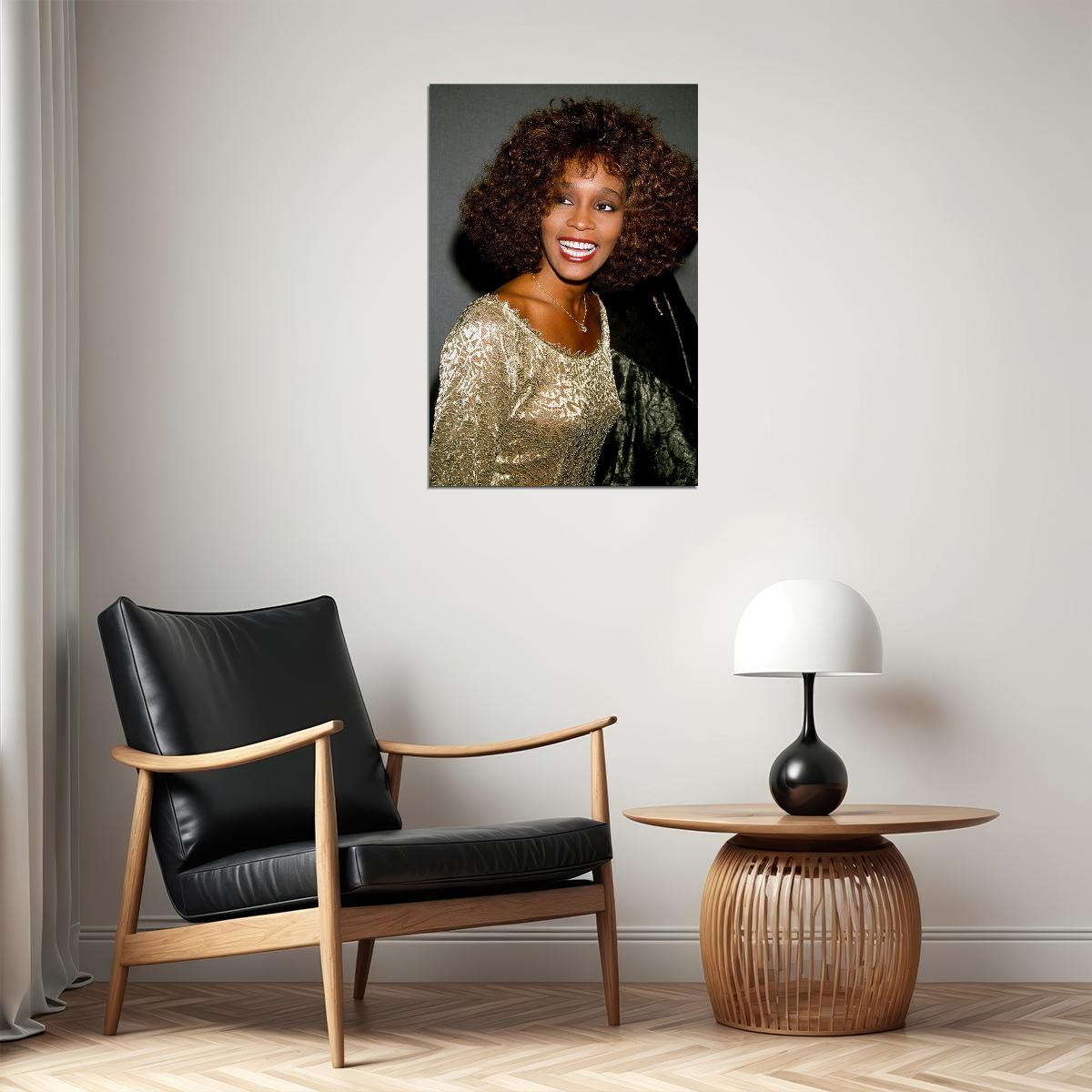 Whitney Houston Composer Actor Poster Wall Art Print Home Wall Decor - xonomax
