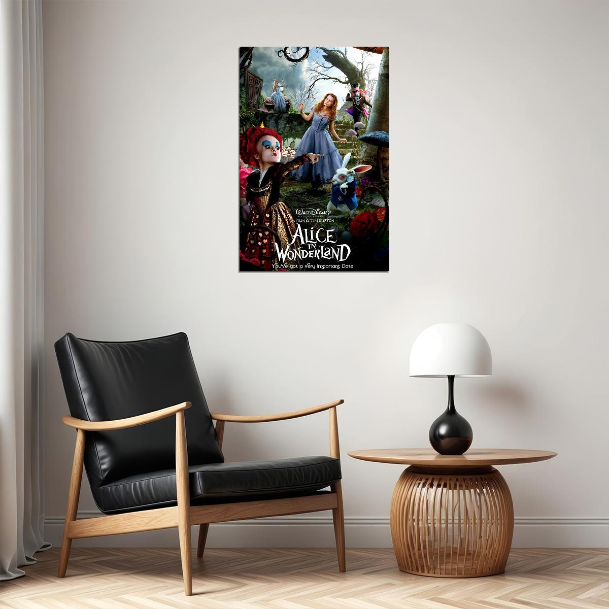 Alice In Wonderland Movie Fantasy Poster Wall Art Print Home Wall Decor - xonomax