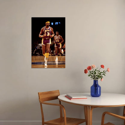 Wilt Chamberlain Famous Athlete Poster Wall Art Print Home Wall Decor - xonomax