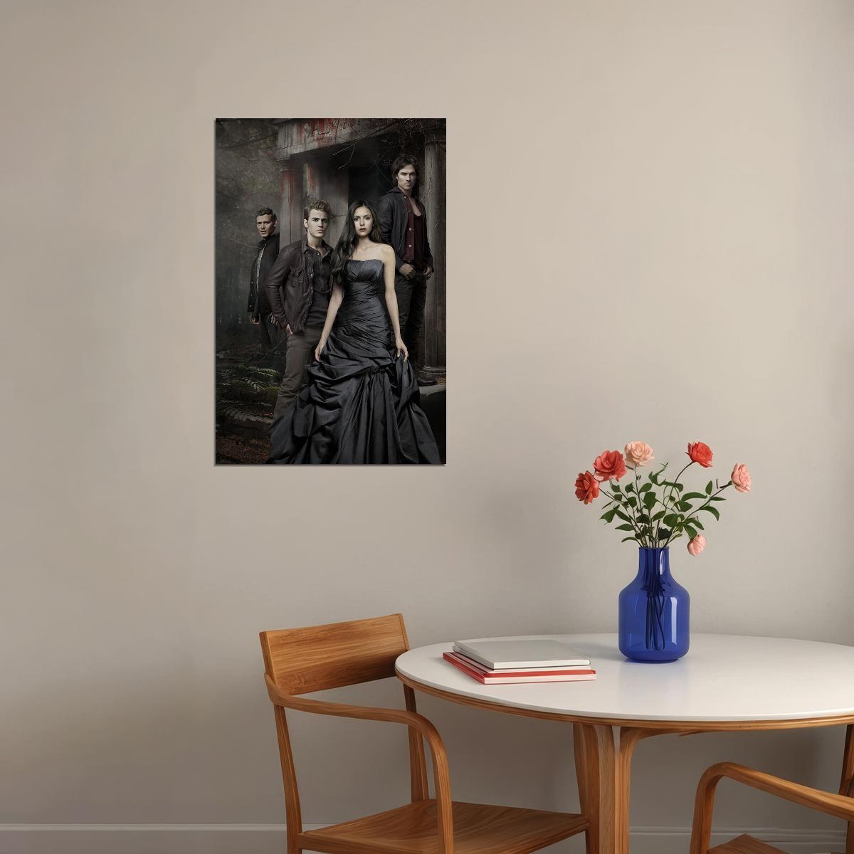 The Vampire Diaries Movie Dram Fantezi Poster Wall Art Print Home Wall Decor - xonomax