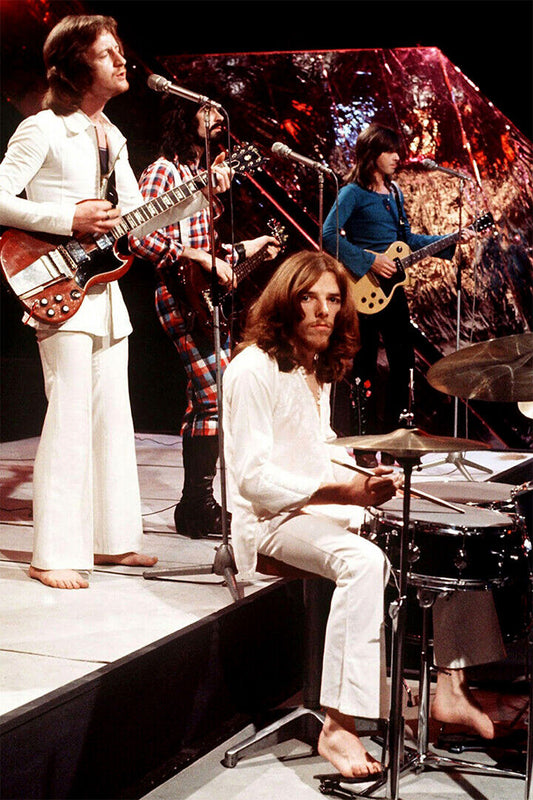 Badfinger Performing For Television Poster Wall Art Print Home Wall Decor - xonomax