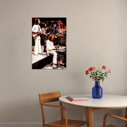 Badfinger Performing For Television Poster Wall Art Print Home Wall Decor - xonomax