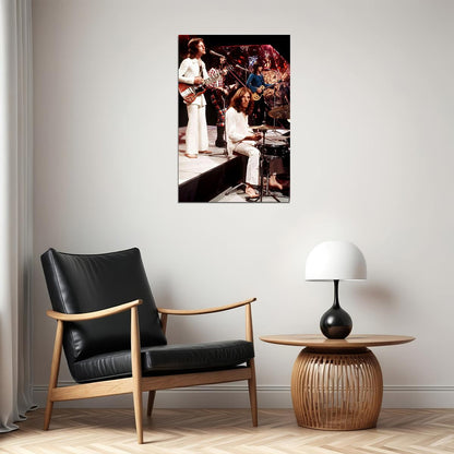 Badfinger Performing For Television Poster Wall Art Print Home Wall Decor - xonomax