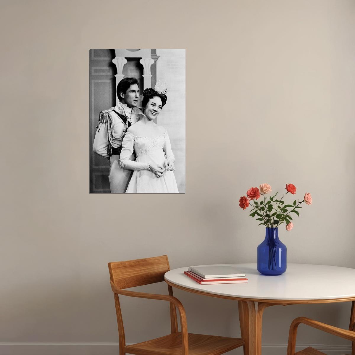 Julie Andrews And Richard Burton In Camelot Poster Wall Art Print Home Wall Decor - xonomax