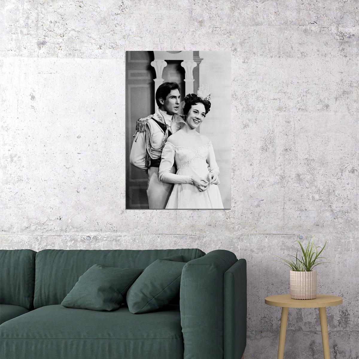 Julie Andrews And Richard Burton In Camelot Poster Wall Art Print Home Wall Decor - xonomax
