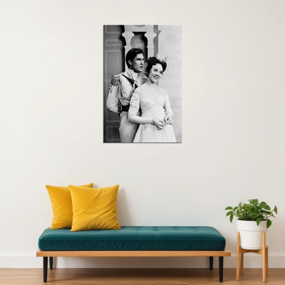 Julie Andrews And Richard Burton In Camelot Poster Wall Art Print Home Wall Decor - xonomax