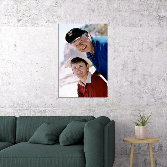 Alan Hale And Bob Denver In Gilligan's Island Movie Poster Wall Art Print Home Wall Decor - xonomax