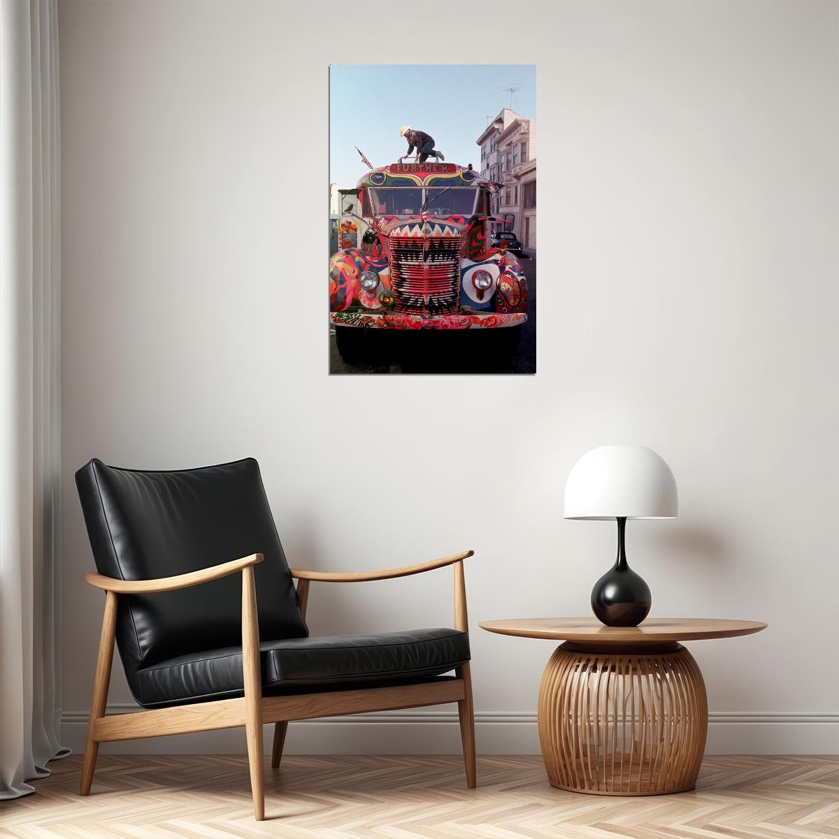 Kesey Speaking To The Merry Pranksters Movie Poster Wall Art Print Home Wall Decor - xonomax