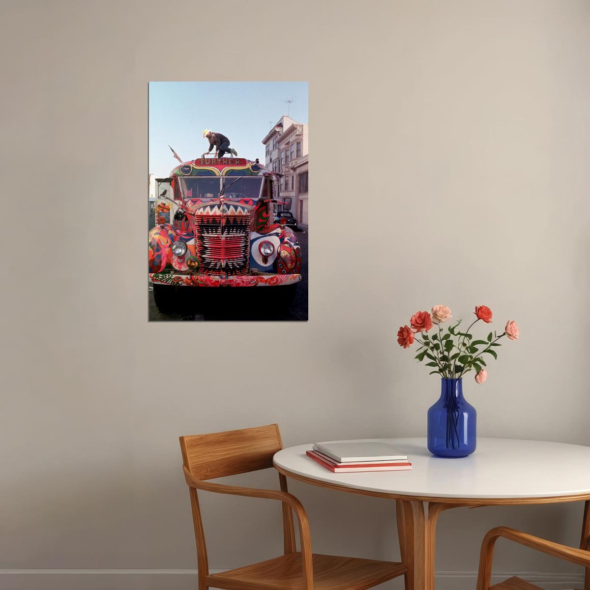 Kesey Speaking To The Merry Pranksters Movie Poster Wall Art Print Home Wall Decor - xonomax