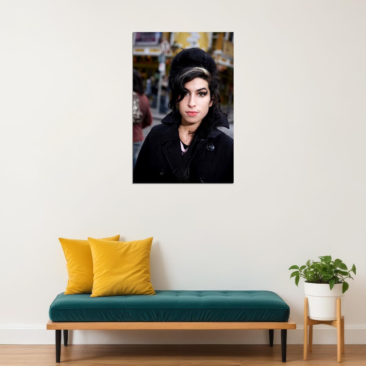 Amy Winehouse British Singer Songwriter Poster Wall Art Print Home Wall Decor - xonomax