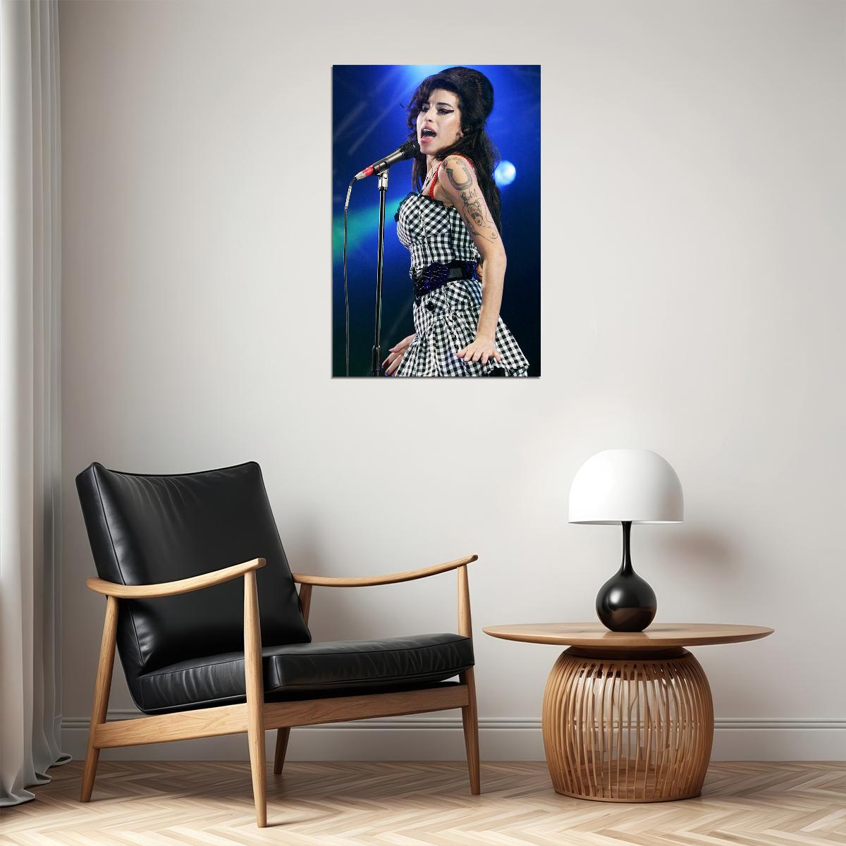 Amy Winehouse Songwriter Artist Poster Wall Art Print Home Wall Decor - xonomax