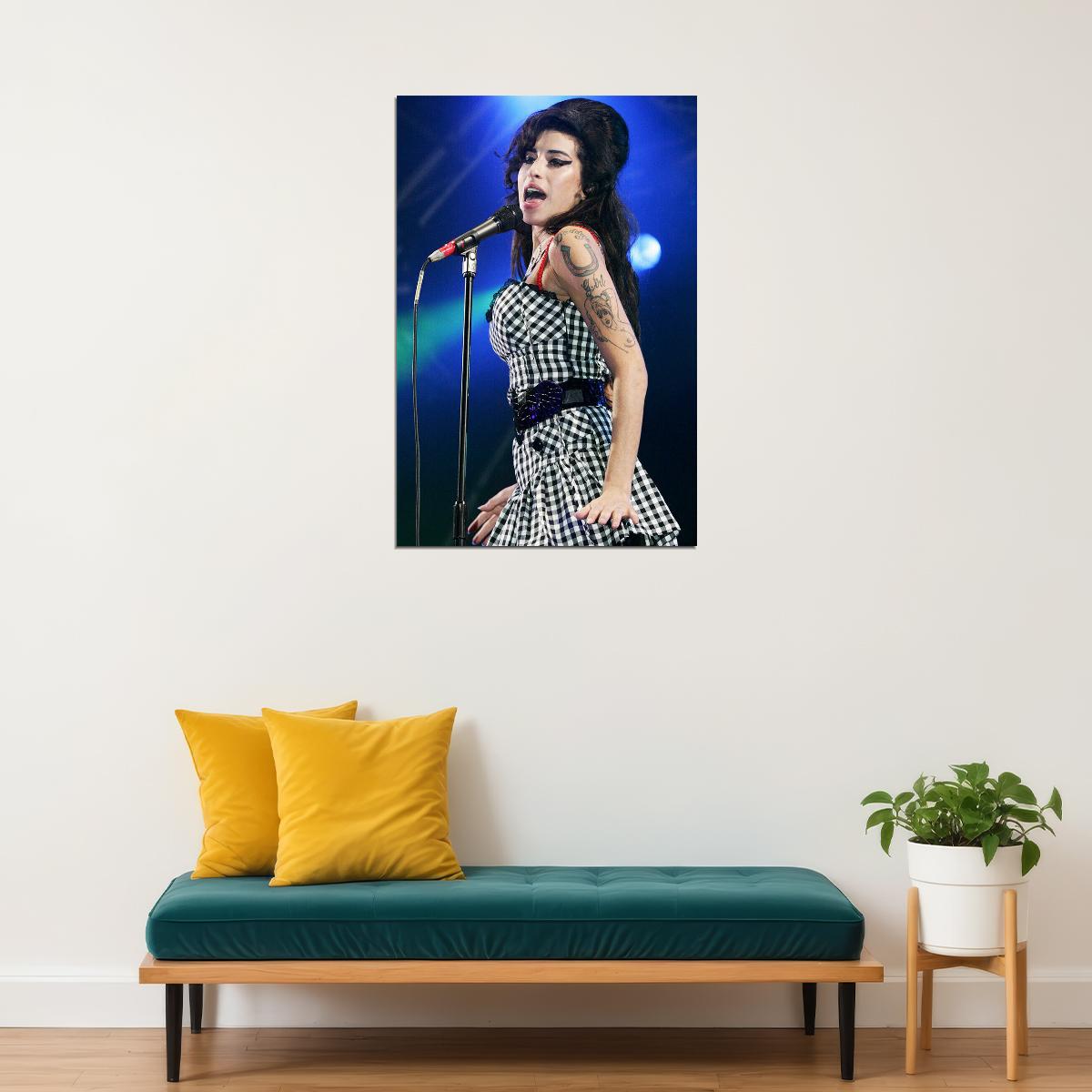 Amy Winehouse Songwriter Artist Poster Wall Art Print Home Wall Decor - xonomax