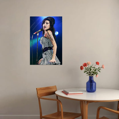 Amy Winehouse Songwriter Artist Poster Wall Art Print Home Wall Decor - xonomax