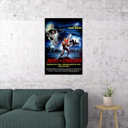 Army Of Darkness Classic Horror Movie Poster Wall Art Print Home Wall Decor - xonomax