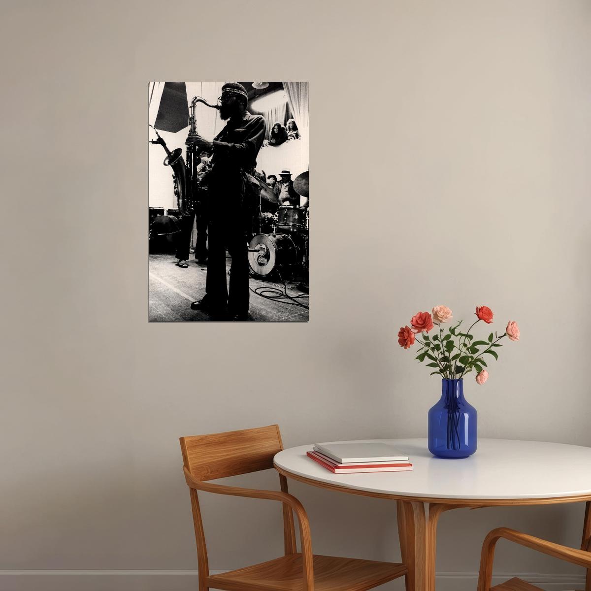 Saxophonist Joe Henderson Music Instrument Poster Wall Art Print Home Wall Decor