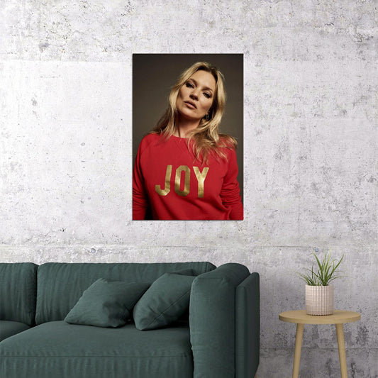 Kate Moss British Supermodel Poster Wall Art Print Home Wall Decor - xonomax