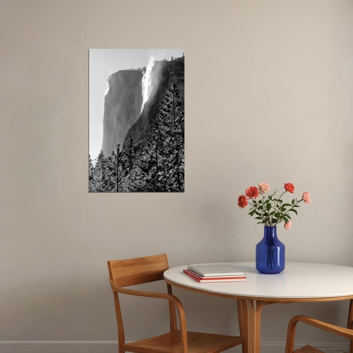 Ansel Adams American Photographer The Ocean Poster Wall Art Print Home Wall Decor - xonomax