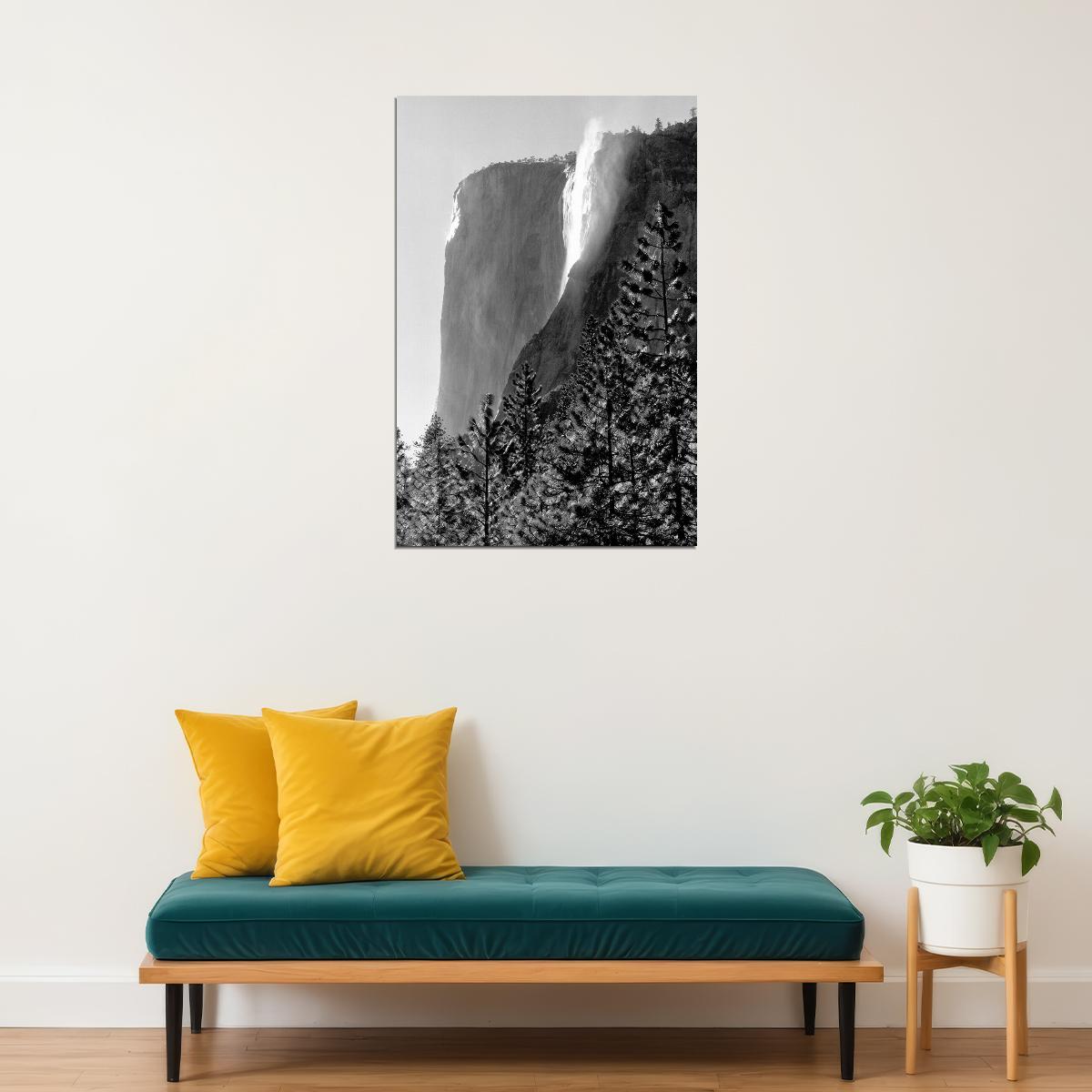 Ansel Adams American Photographer The Ocean Poster Wall Art Print Home Wall Decor - xonomax