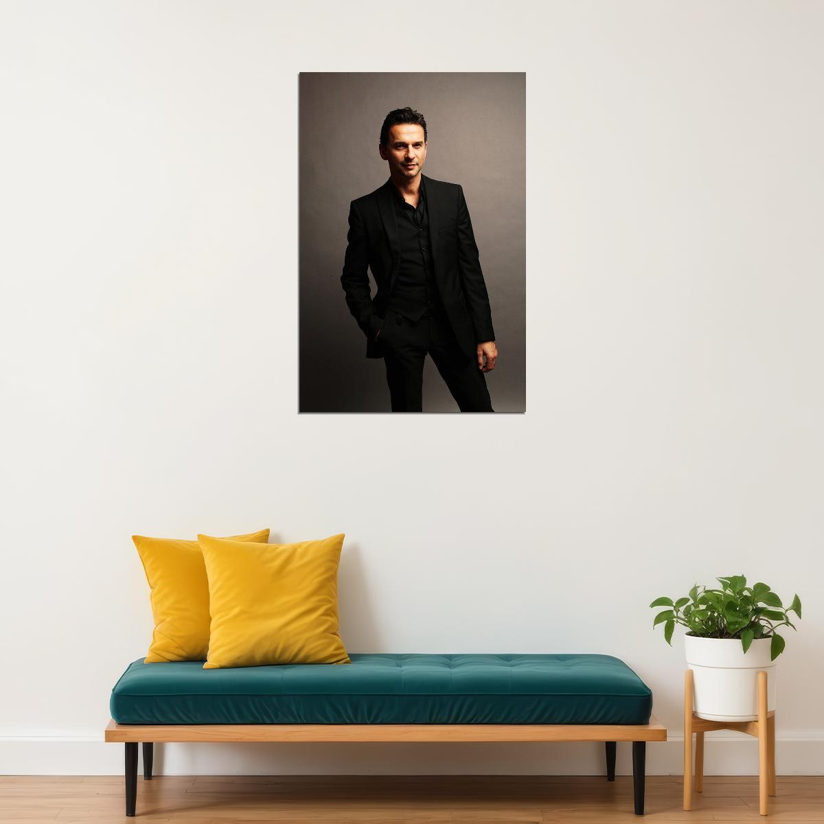 David Gahan Music Producer Soloist Poster Wall Art Print Home Wall Decor - xonomax