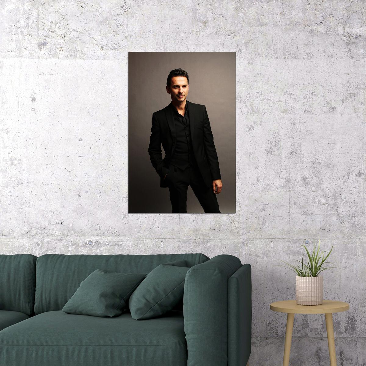 David Gahan Music Producer Soloist Poster Wall Art Print Home Wall Decor - xonomax