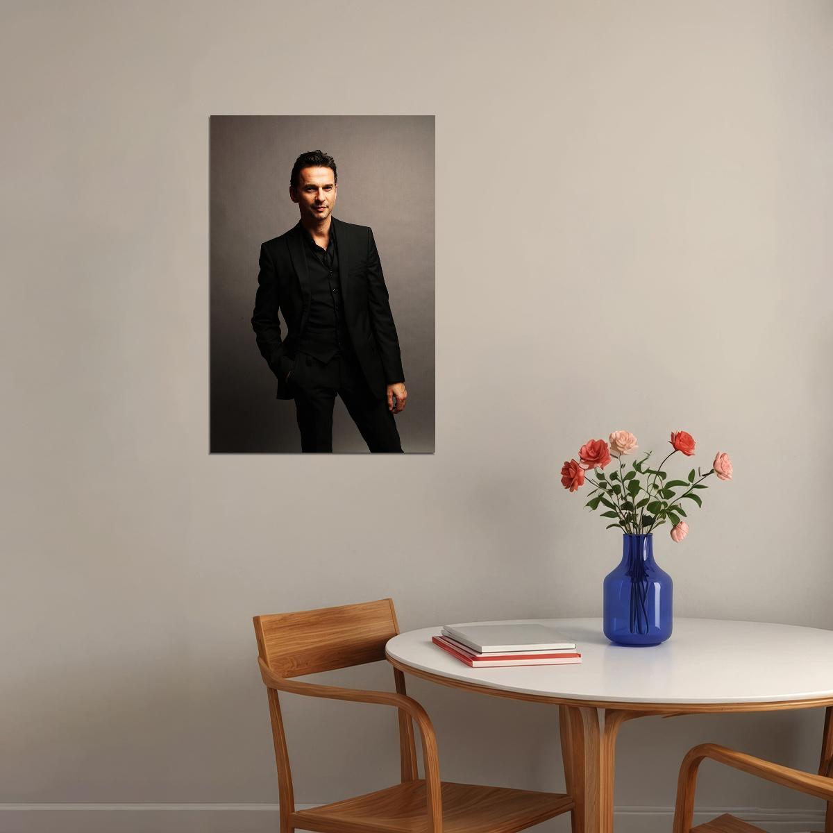 David Gahan Music Producer Soloist Poster Wall Art Print Home Wall Decor - xonomax