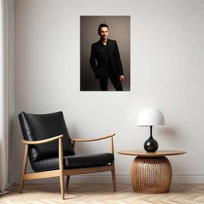 David Gahan Music Producer Soloist Poster Wall Art Print Home Wall Decor - xonomax