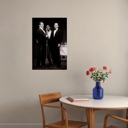 The Rat Pack Performing Music Band Poster Wall Art Print Home Wall Decor