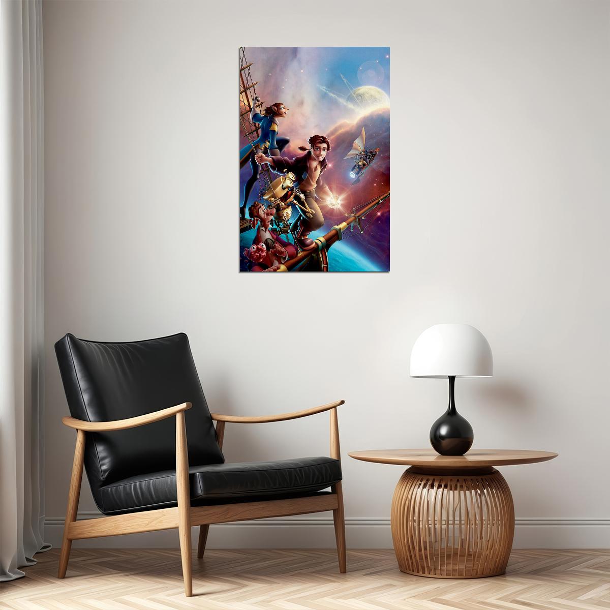 Treasure Planet Pirate Classic Movie Poster Wall Art Print Home Wall Decor