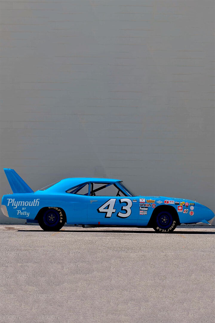 Richard Petty 1970 Plymouth Superbird Racing Car Poster Wall Art Print Home Wall Decor