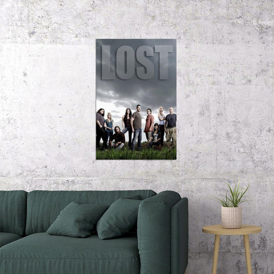 Lost Tv Series Movie Kate Jack Sawyer Poster Wall Art Print Home Wall Decor - xonomax