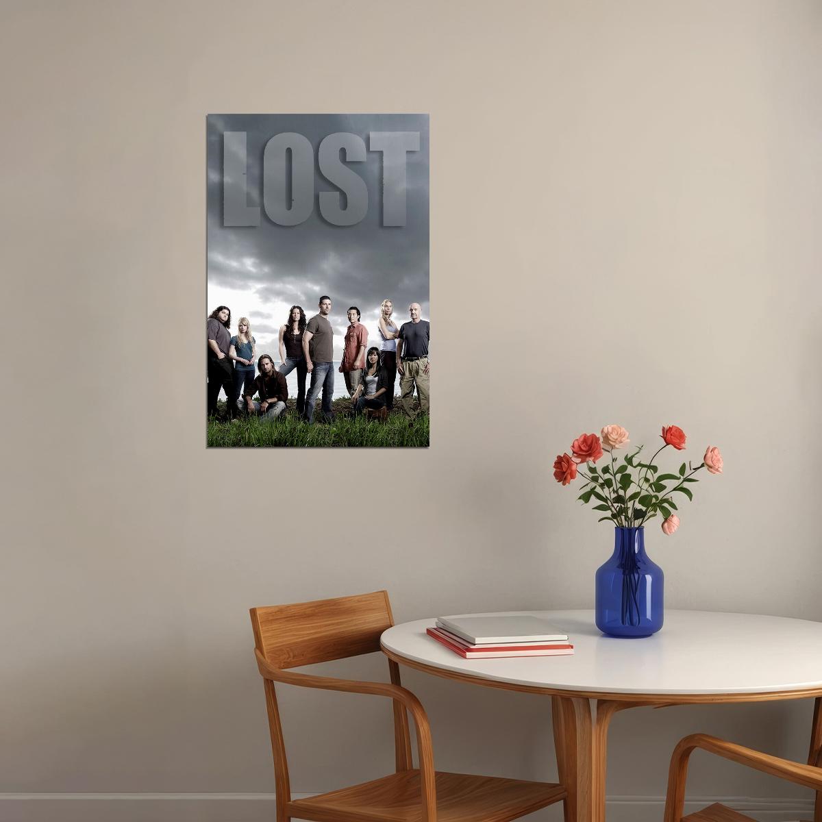 Lost Tv Series Movie Kate Jack Sawyer Poster Wall Art Print Home Wall Decor - xonomax