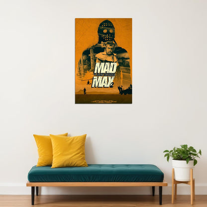 Mad Max 2 The Road Warrior Mel Gibson Movie Poster Wall Art Print Home Wall Decor - xonomax