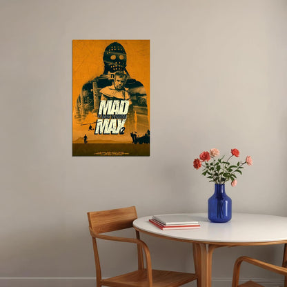 Mad Max 2 The Road Warrior Mel Gibson Movie Poster Wall Art Print Home Wall Decor - xonomax