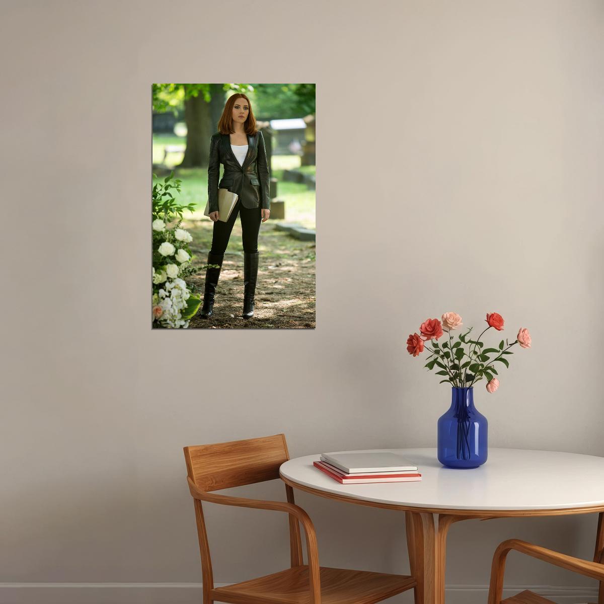 Captain America Scarlett Johansson Winter Soldier Film Poster Wall Art Print Home Wall Decor - xonomax