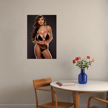 Iryna Ivanova Photography Model Playmate Poster Wall Art Print Home Wall Decor