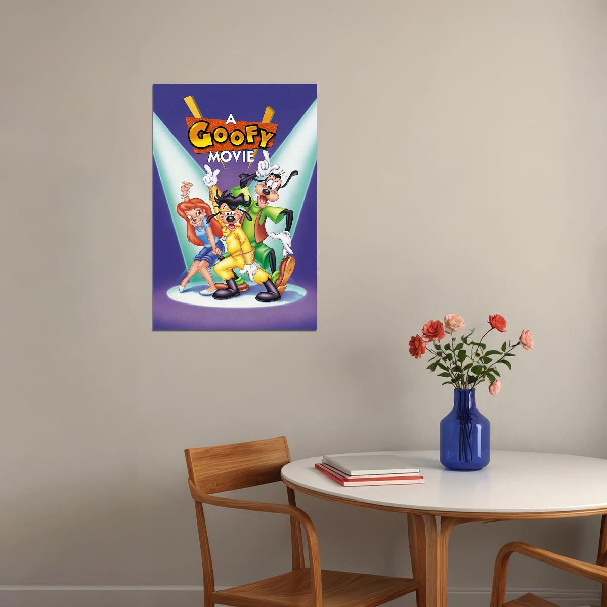 A Goofy Movie Max Goofy Movie Fishing Picture Poster Wall Art Print Home Wall Decor - xonomax