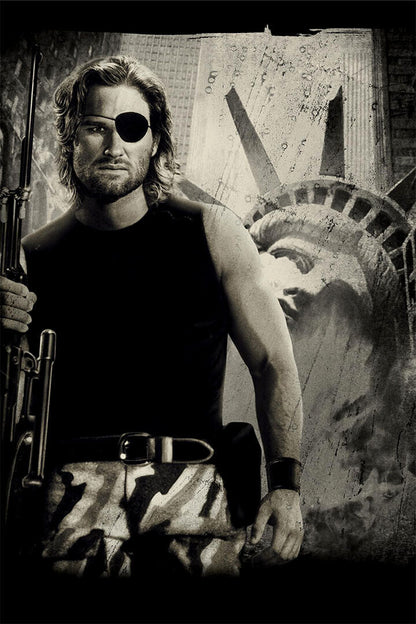 Escape From New York Snake Plissken Kurt Russell Poster Wall Art Print Home Wall Decor - xonomax