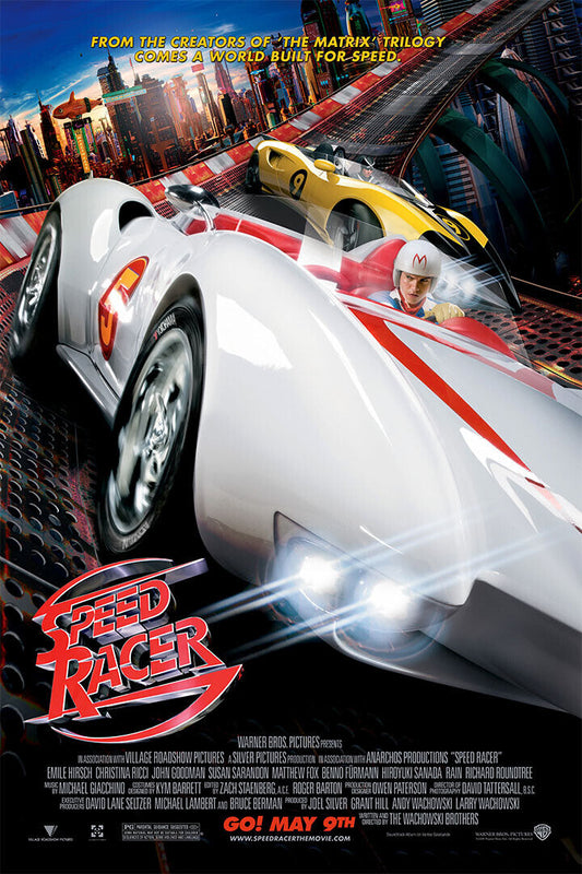 Speed Racer Movie Collectible Car Automobile Tv Film Poster Wall Art Print Home Wall Decor - xonomax