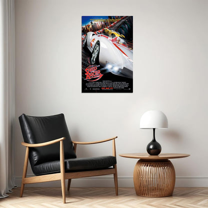 Speed Racer Movie Collectible Car Automobile Tv Film Poster Wall Art Print Home Wall Decor - xonomax