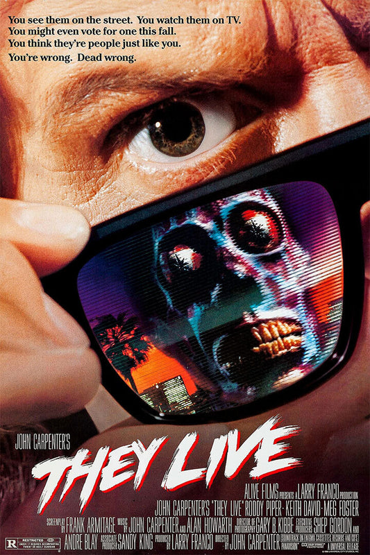 They Live Carpenters Piper David Movie Poster Wall Art Print Home Wall Decor - xonomax