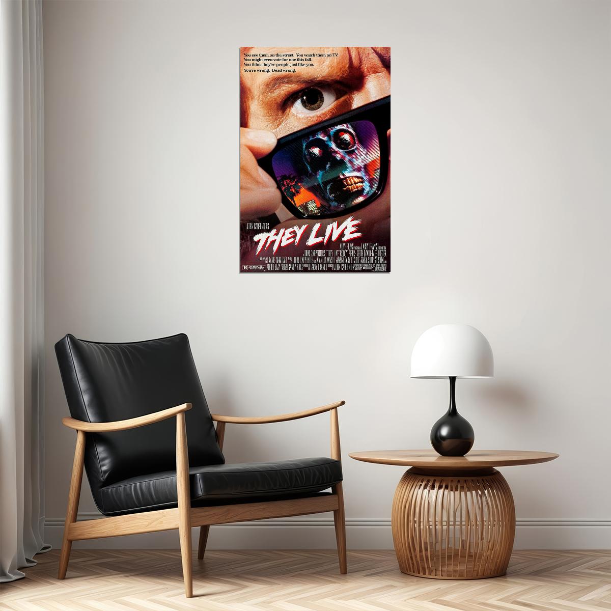 They Live Carpenters Piper David Movie Poster Wall Art Print Home Wall Decor - xonomax