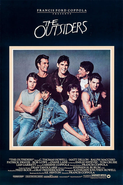 The Outsiders Drama Film Movie Cast Poster Wall Art Print Home Wall Decor - xonomax