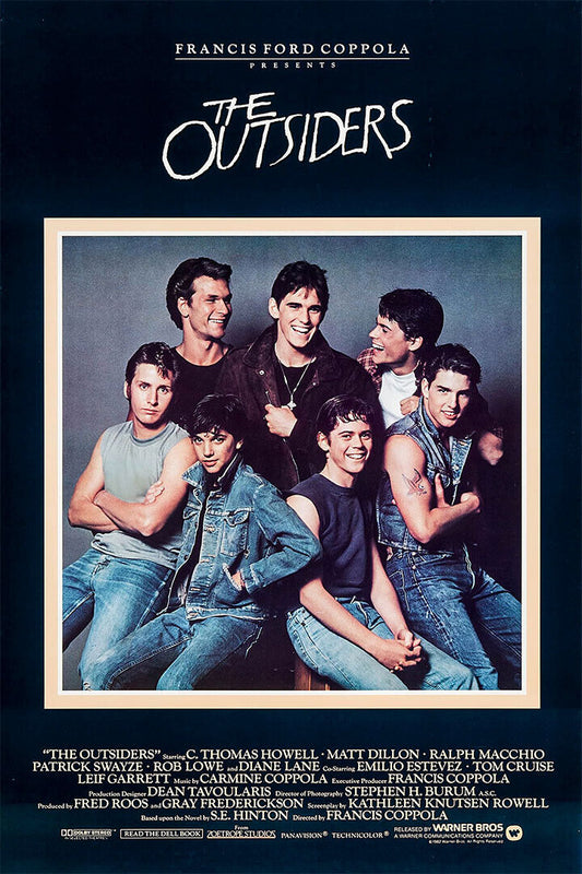 The Outsiders Drama Film Movie Cast Poster Wall Art Print Home Wall Decor - xonomax