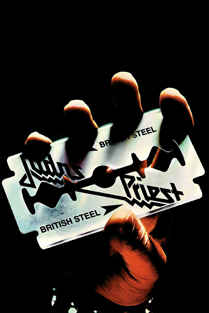Judas Priest British Steel Heavy Metal Promotion Music Poster Wall Art Print Home Wall Decor - xonomax