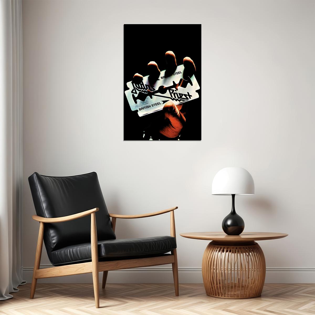 Judas Priest British Steel Heavy Metal Promotion Music Poster Wall Art Print Home Wall Decor - xonomax
